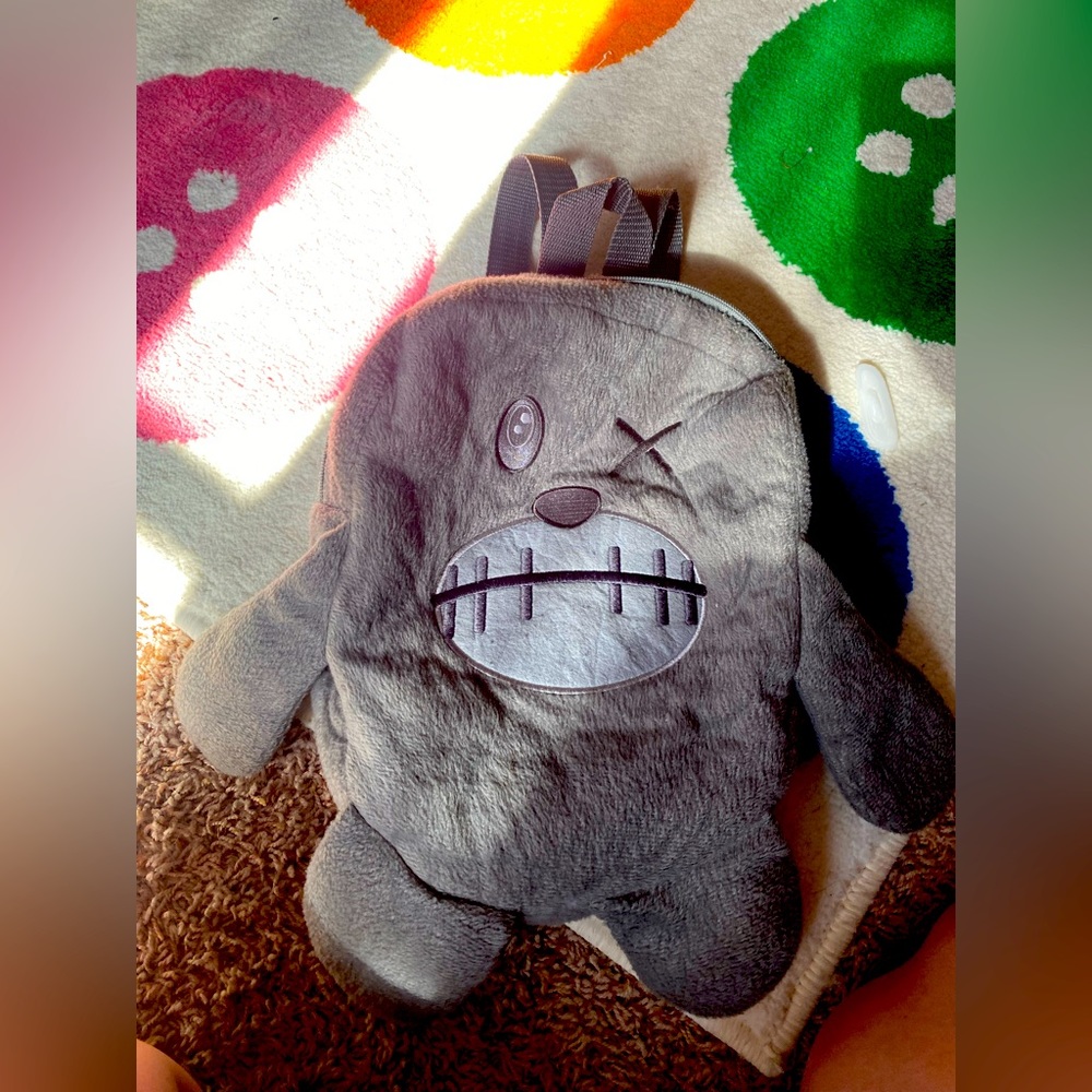 Small grey Monster backpack